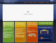 Tablet Screenshot of focalclick.com